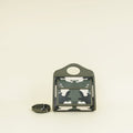 Burberry Green Multicolor Camouflage Mini Pocket Bag