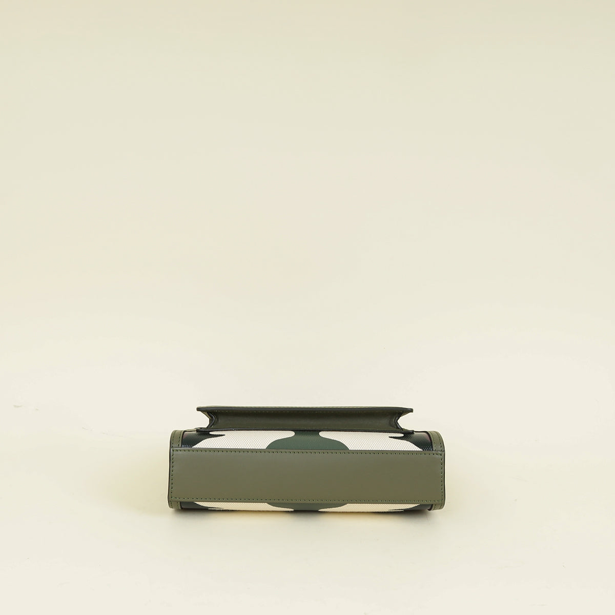 Burberry Green Multicolor Camouflage Mini Pocket Bag