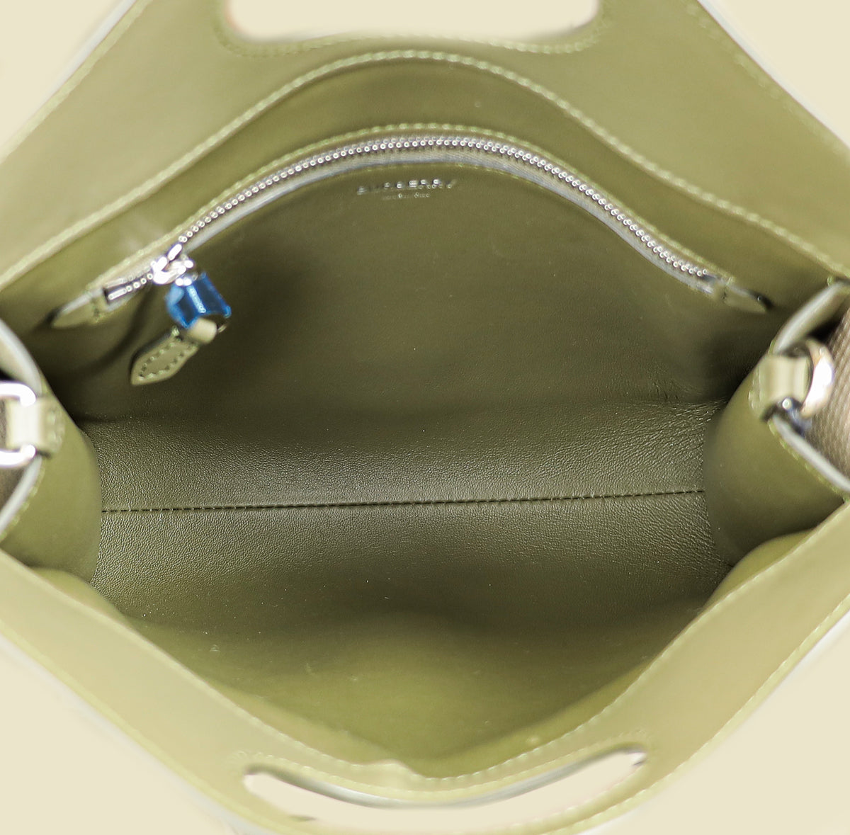 Burberry Green Multicolor Camouflage Mini Pocket Bag
