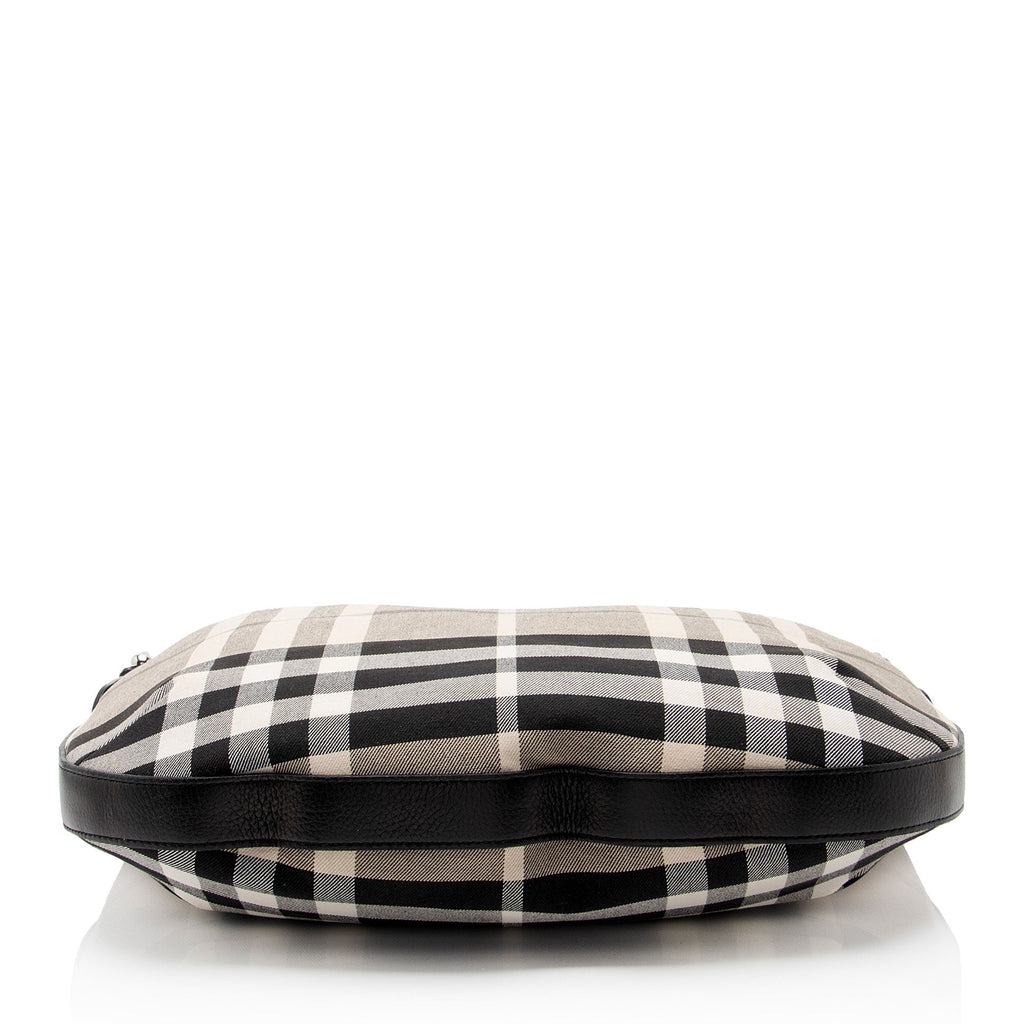 Burberry Beat Check Hobo