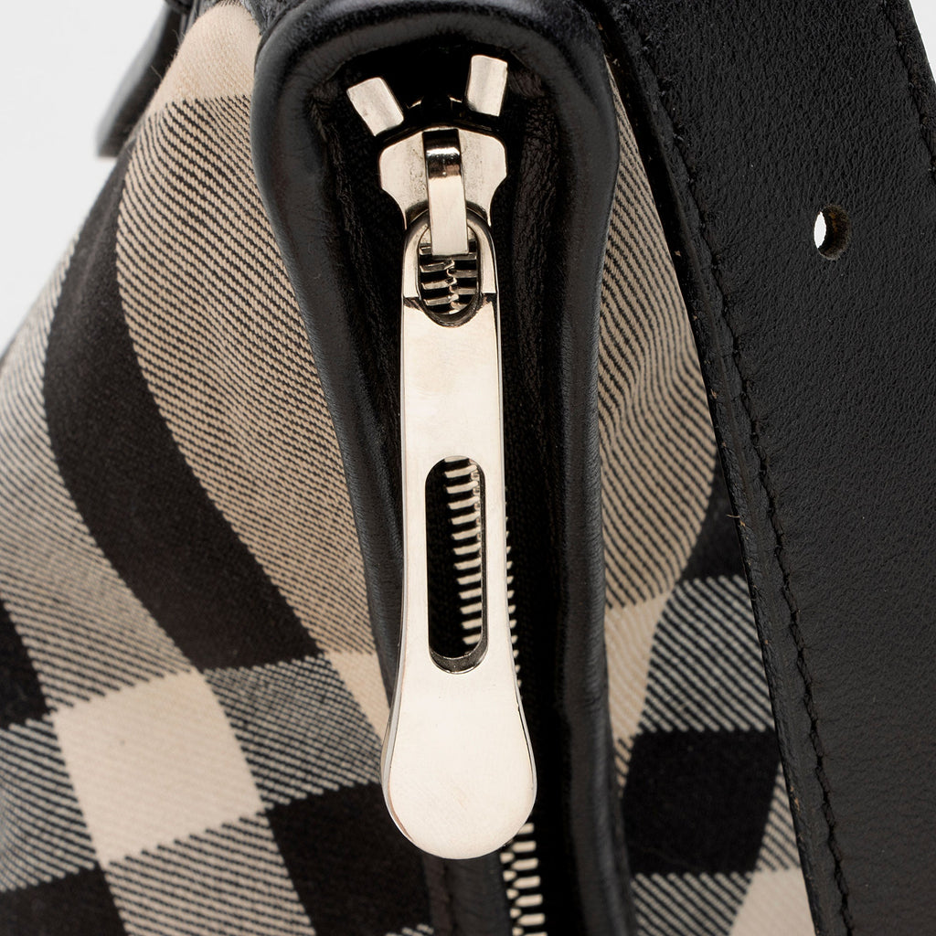 Burberry Beat Check Hobo