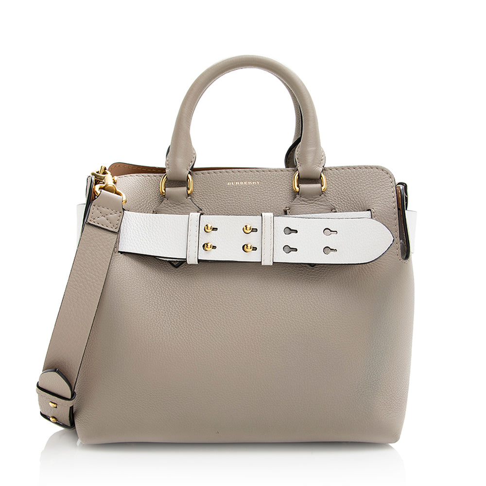Burberry Leather Belt Medium Tote (SHF-20365)