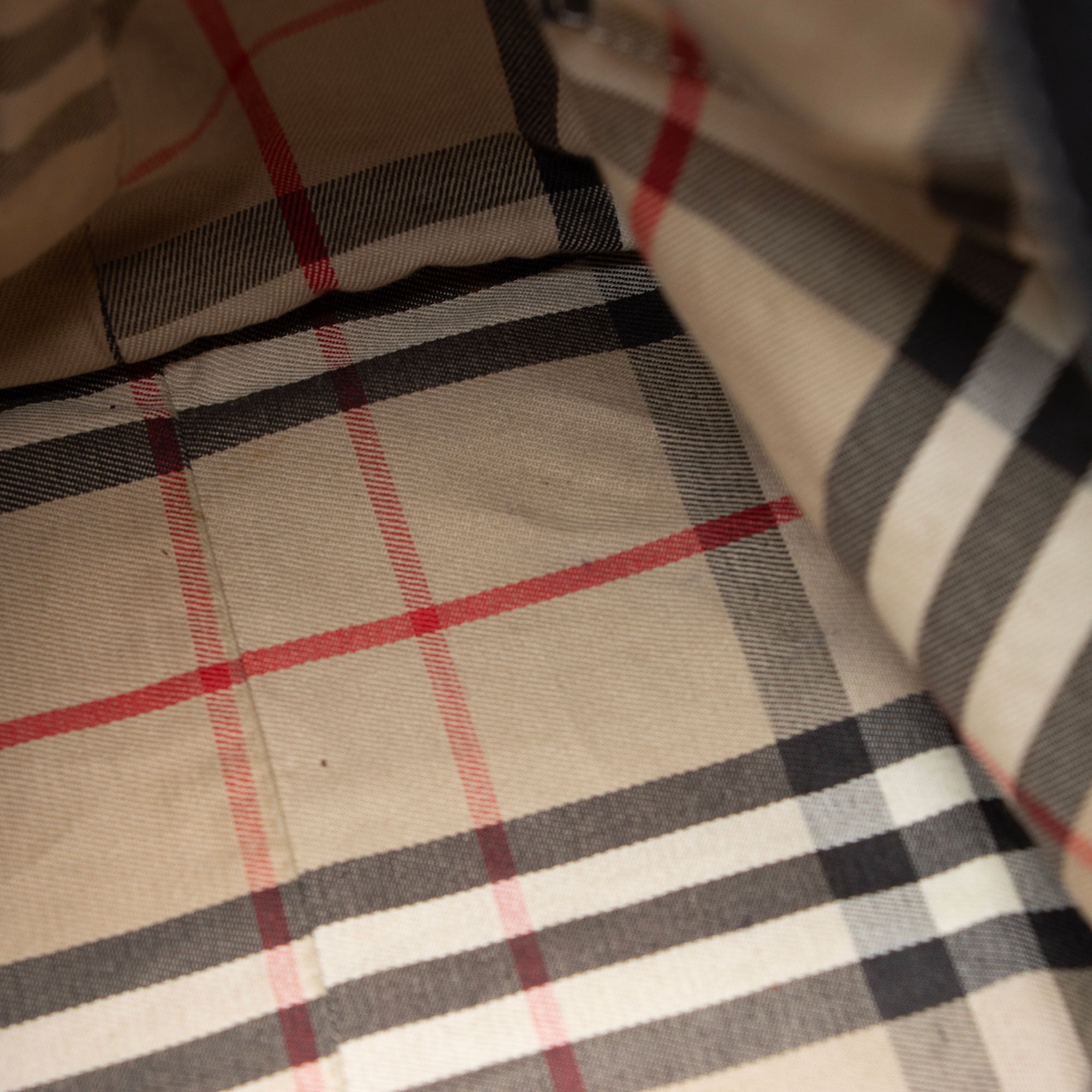 Burberry Calfskin Cale Medium Hobo