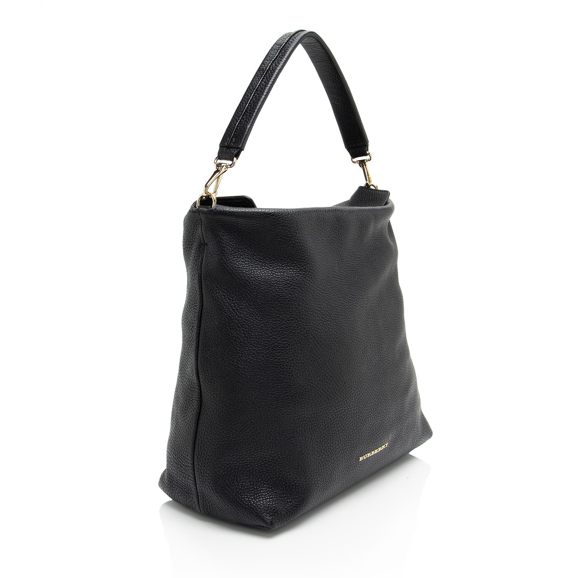 Burberry Calfskin Cale Medium Hobo