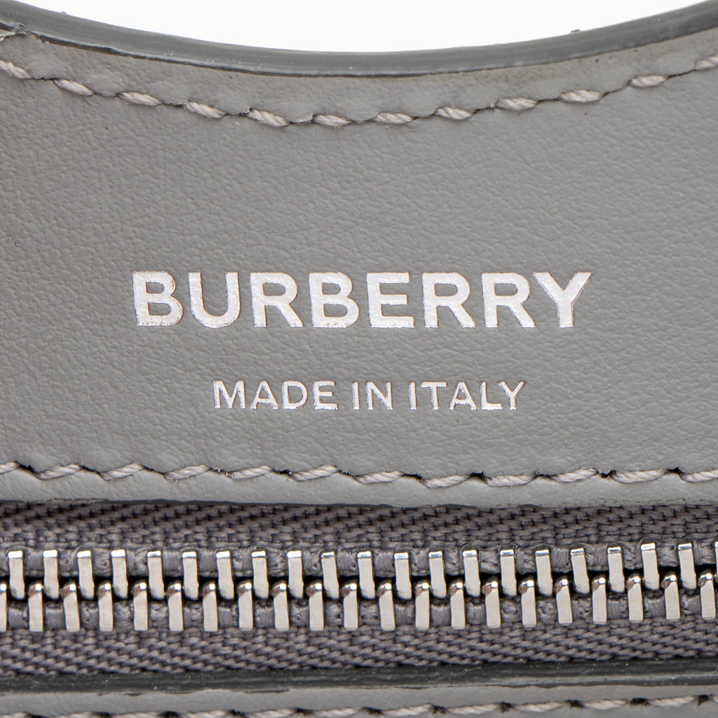 Burberry Calfskin Check Mini Pocket Tote