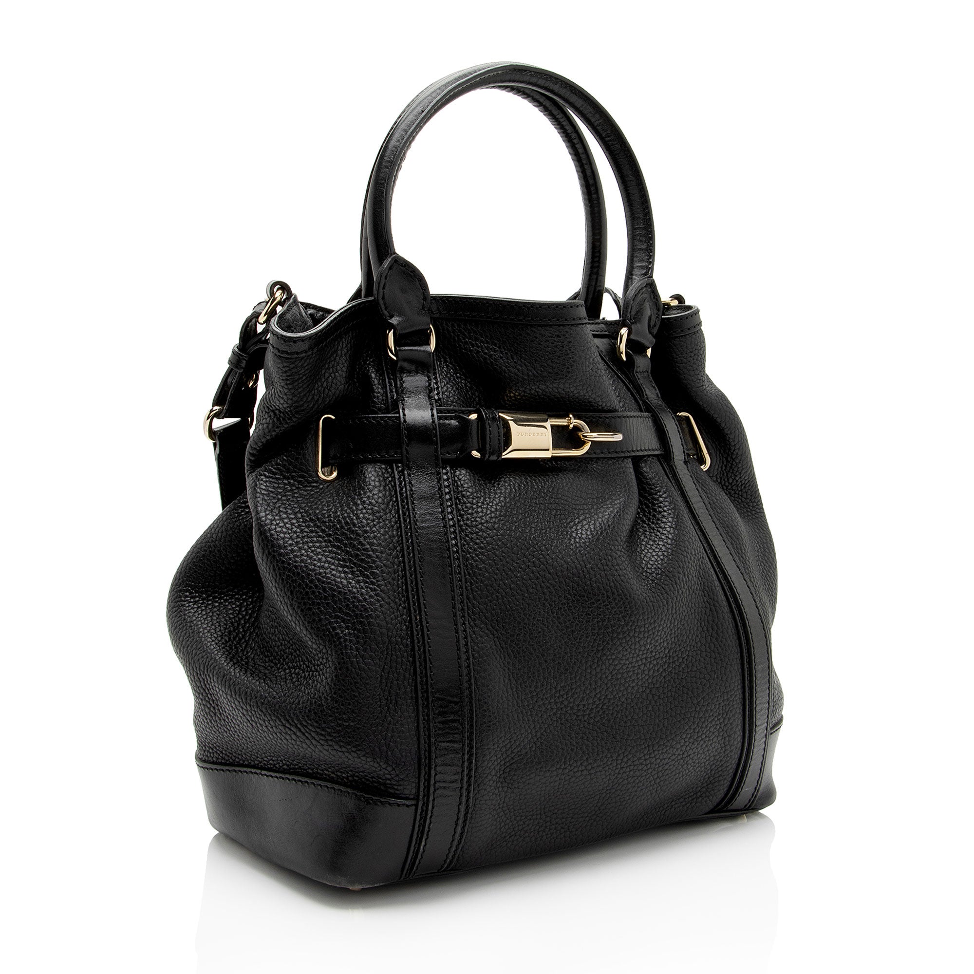 Burberry Calfskin Golderton Tote (SHF-dTtZRD)
