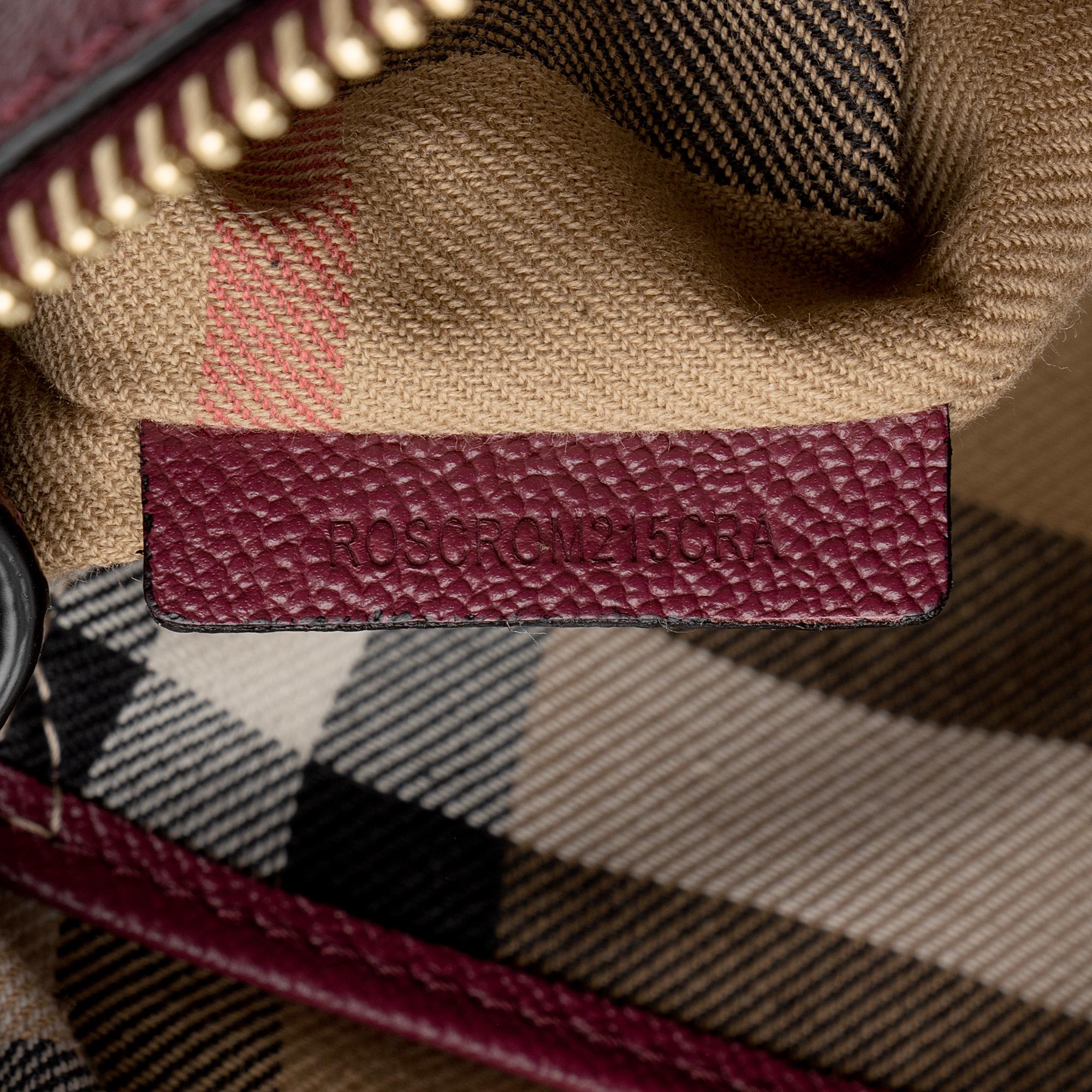 Burberry Calfskin Helmsley Small Crossbody Bag (SHF-Q0gM3b)