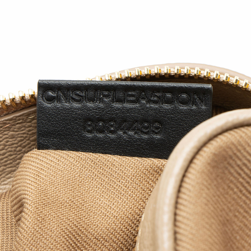 Burberry Calfskin House Check Small Camera Bag