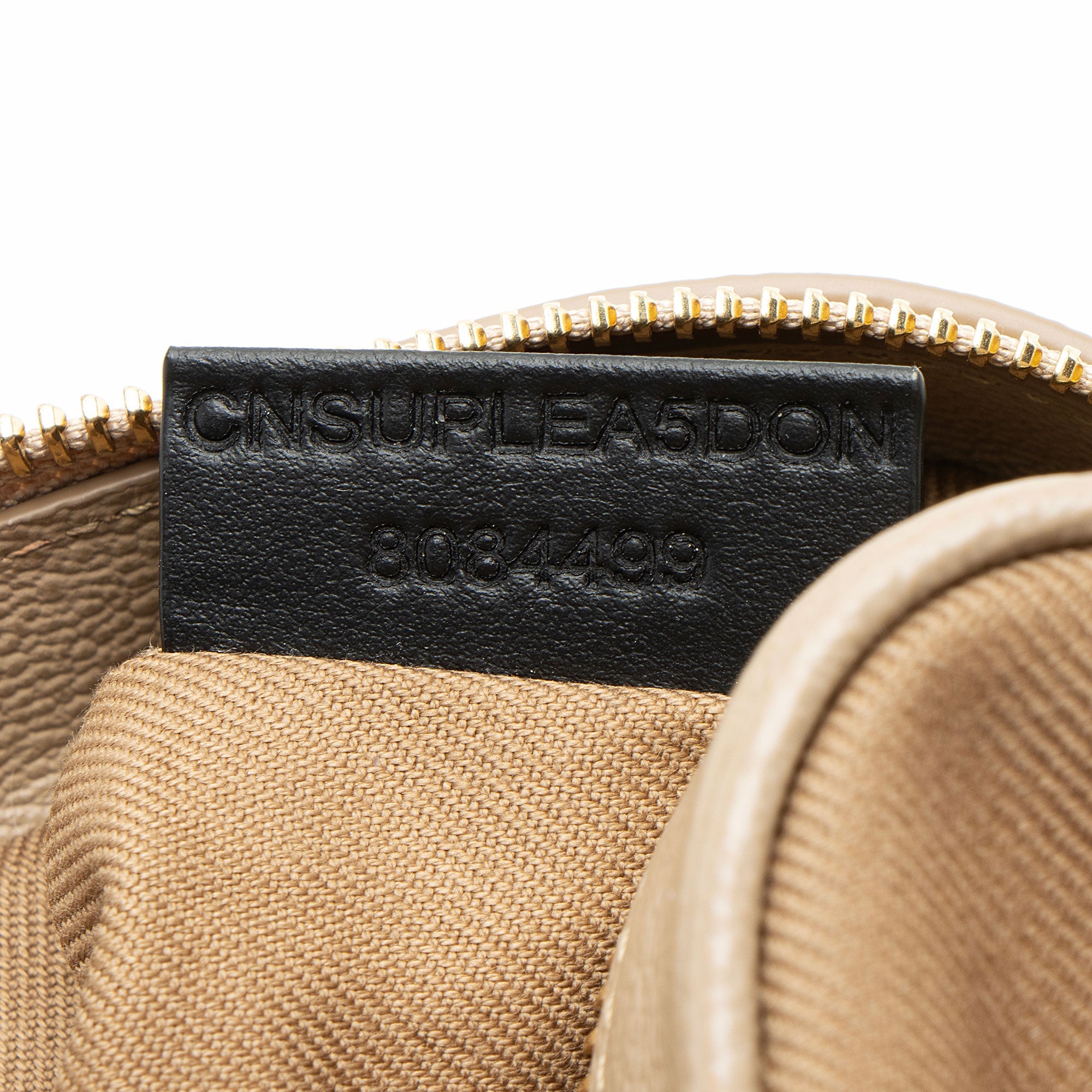 Burberry Calfskin House Check Small Camera Bag