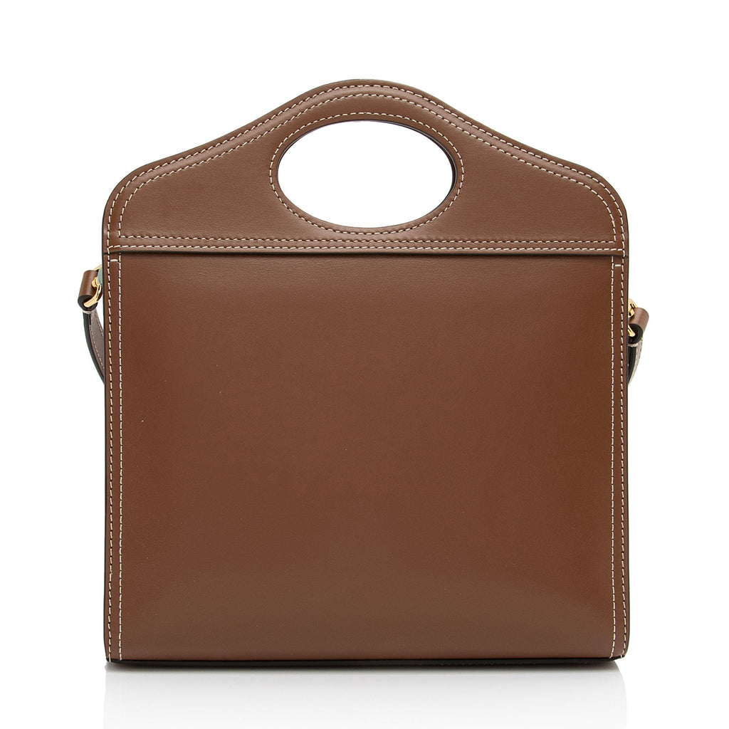 Burberry Calfskin Mini Pocket Tote (SHF-YAkDR3)
