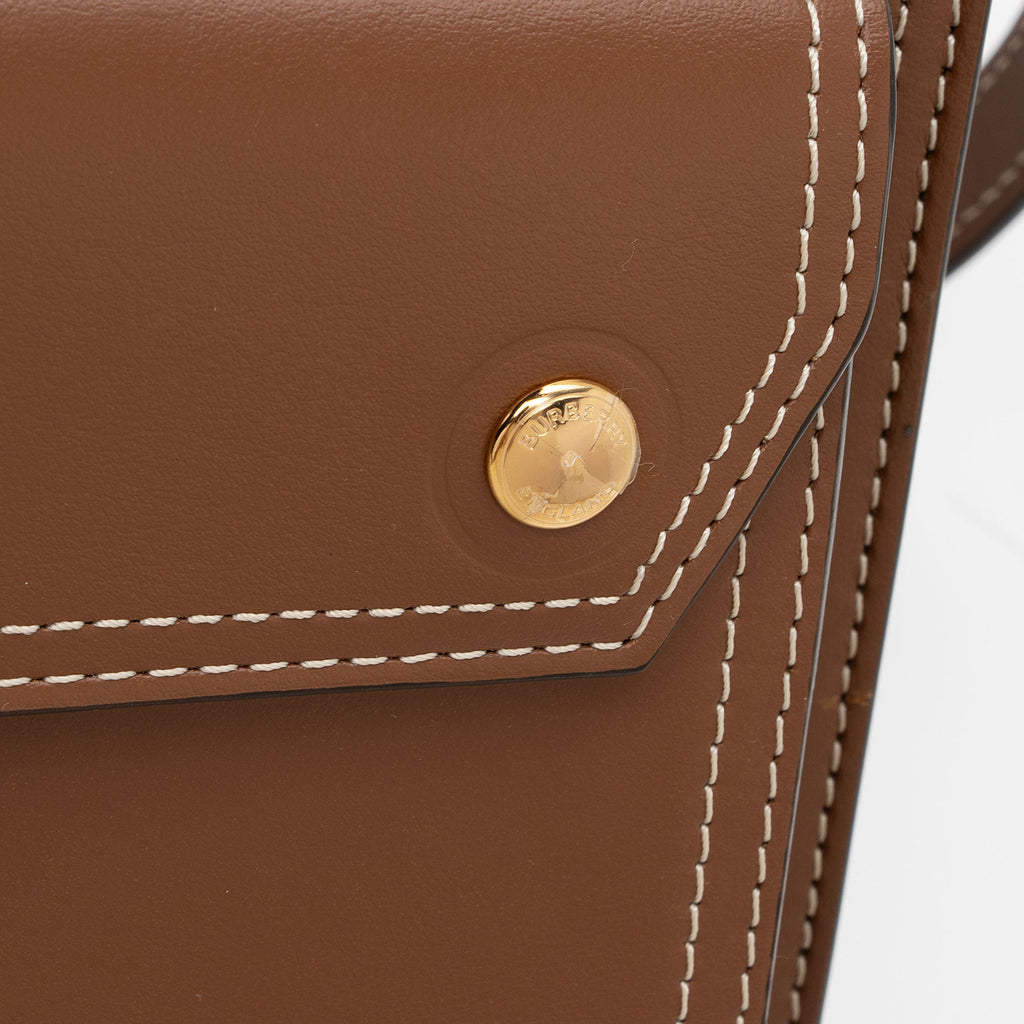 Burberry Calfskin Mini Pocket Tote (SHF-YAkDR3)