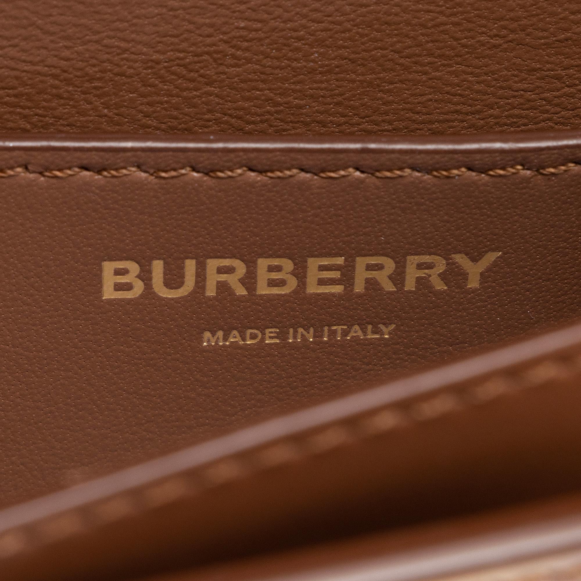 Burberry Calfskin TB Belt Bag (SHF-r9B1ER)