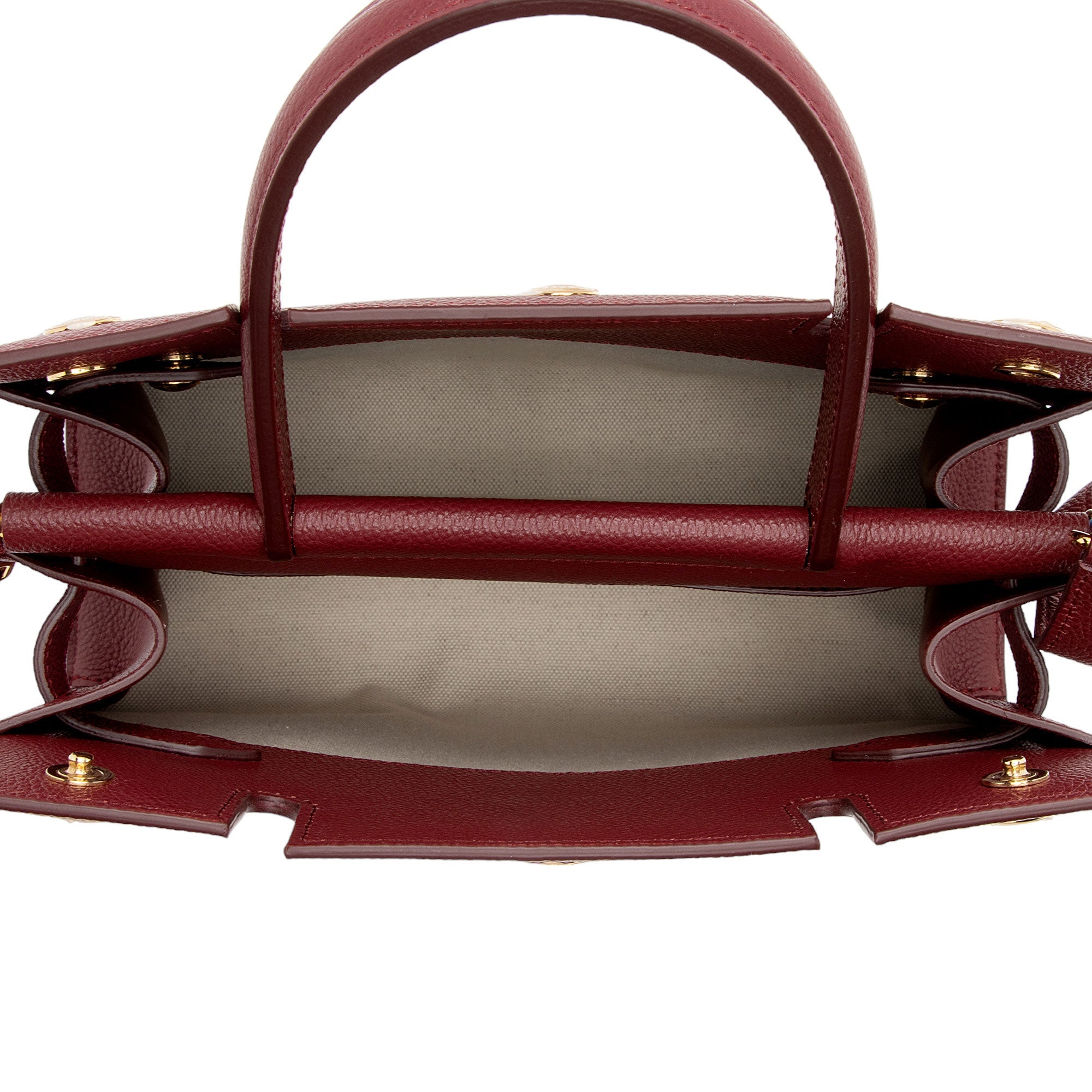 Burberry Calfskin Title Baby Tote (SHF-BMxjPO)