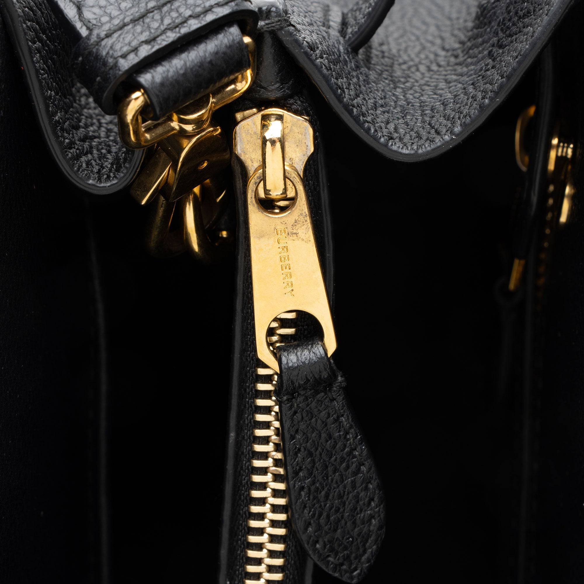 Burberry Calfskin Title Baby Tote