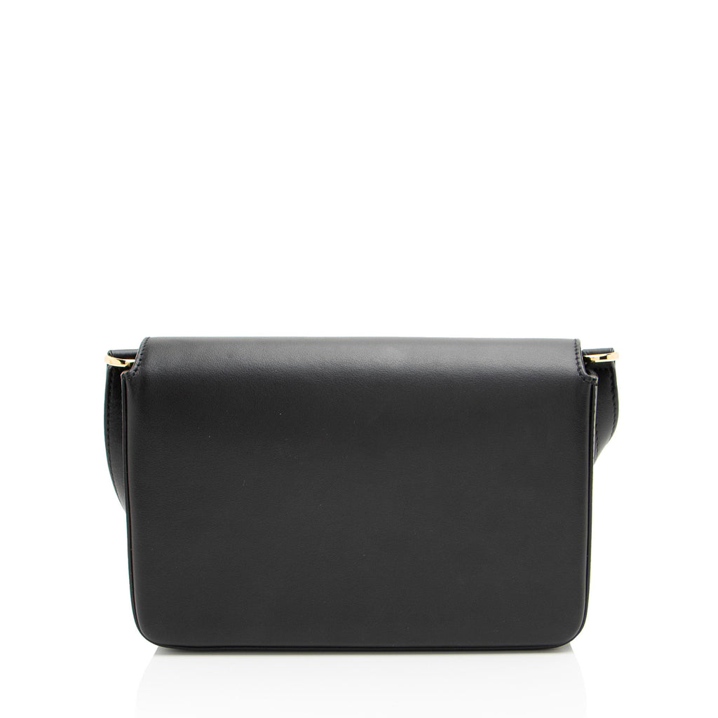 Burberry Calfskin Vintage Check Hampshire Crossbody (SHF-6TceP8)