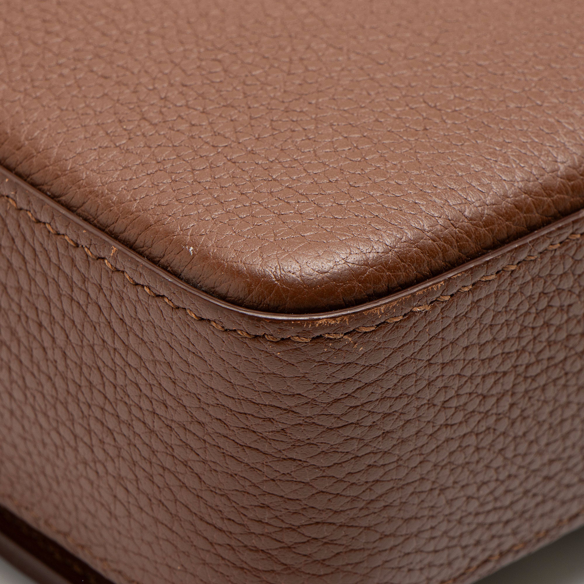 Burberry Calfskin Vintage Check Hampshire Crossbody