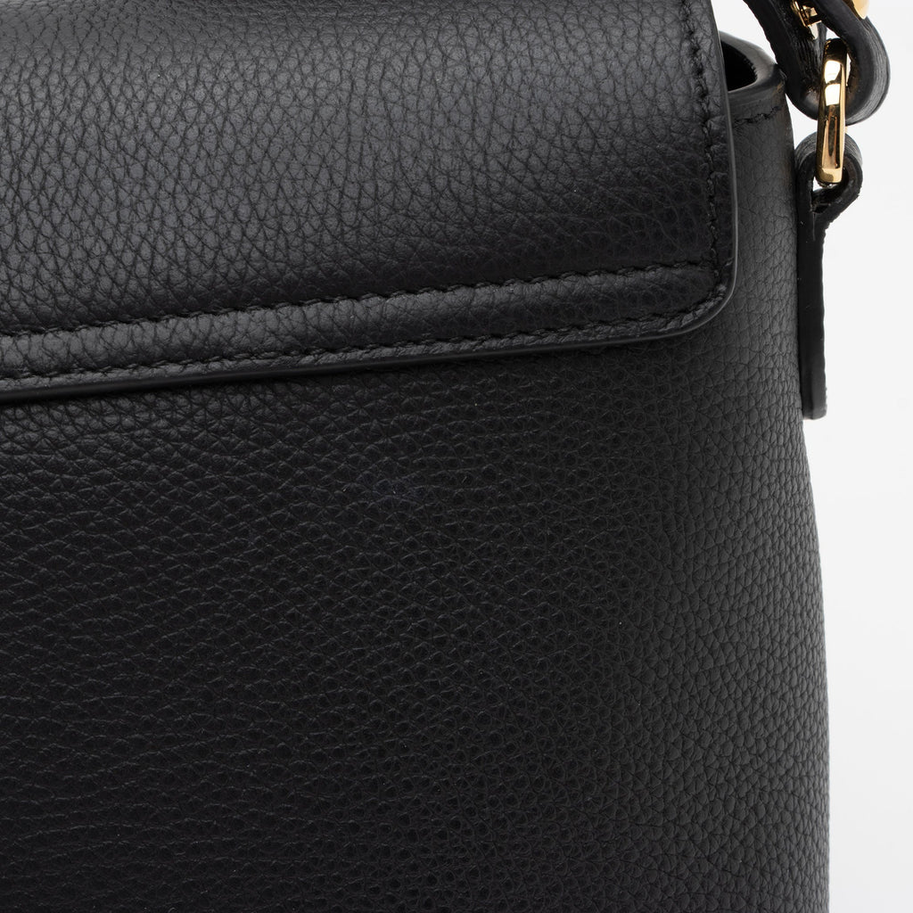 Burberry Calfskin Vintage Check Note Bag (SHF-YDSiux)