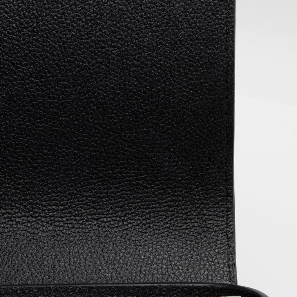 Burberry Calfskin Vintage Check Note Bag (SHF-rIhqrR)