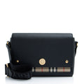 Burberry Calfskin Vintage Check Note Bag (SHF-KWAf0f)