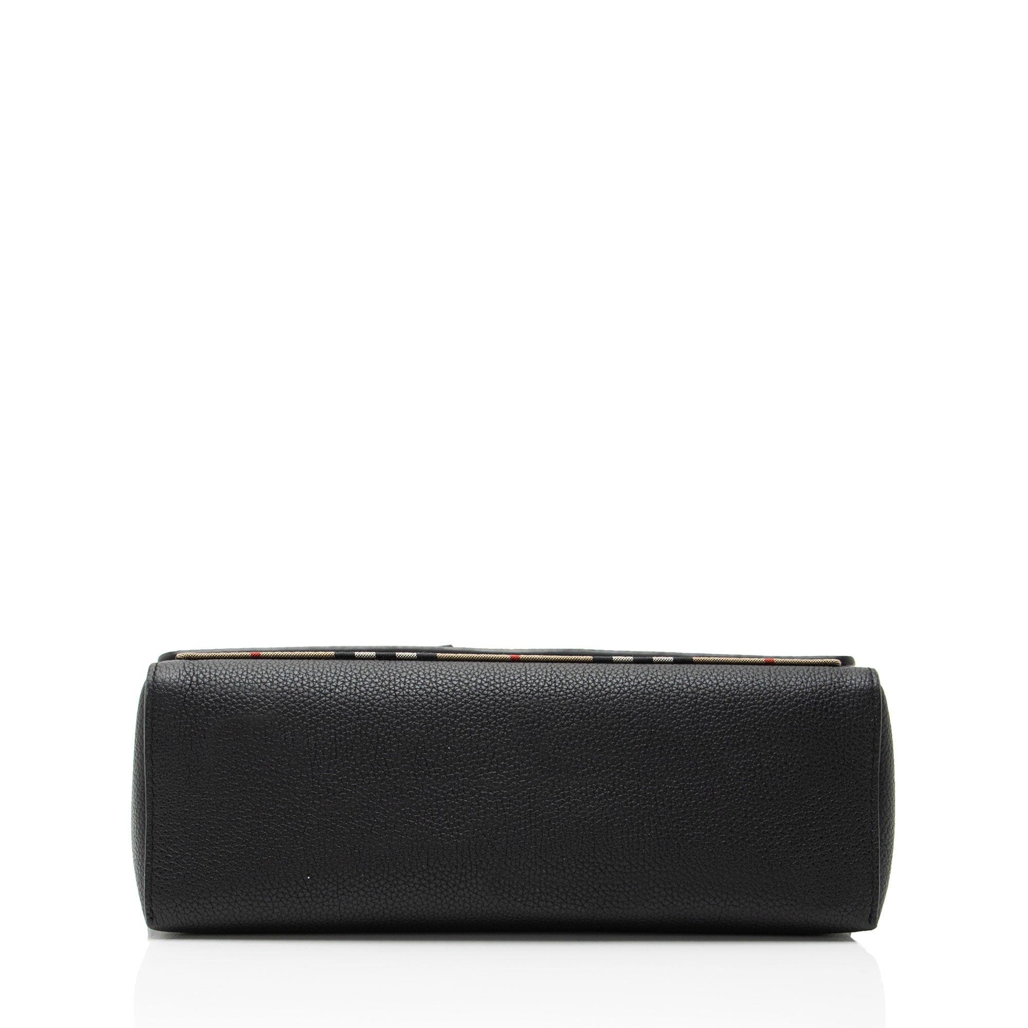 Burberry Calfskin Vintage Check Note Bag