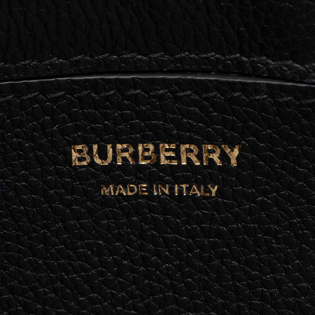 Burberry Calfskin Vintage Check Note Bag