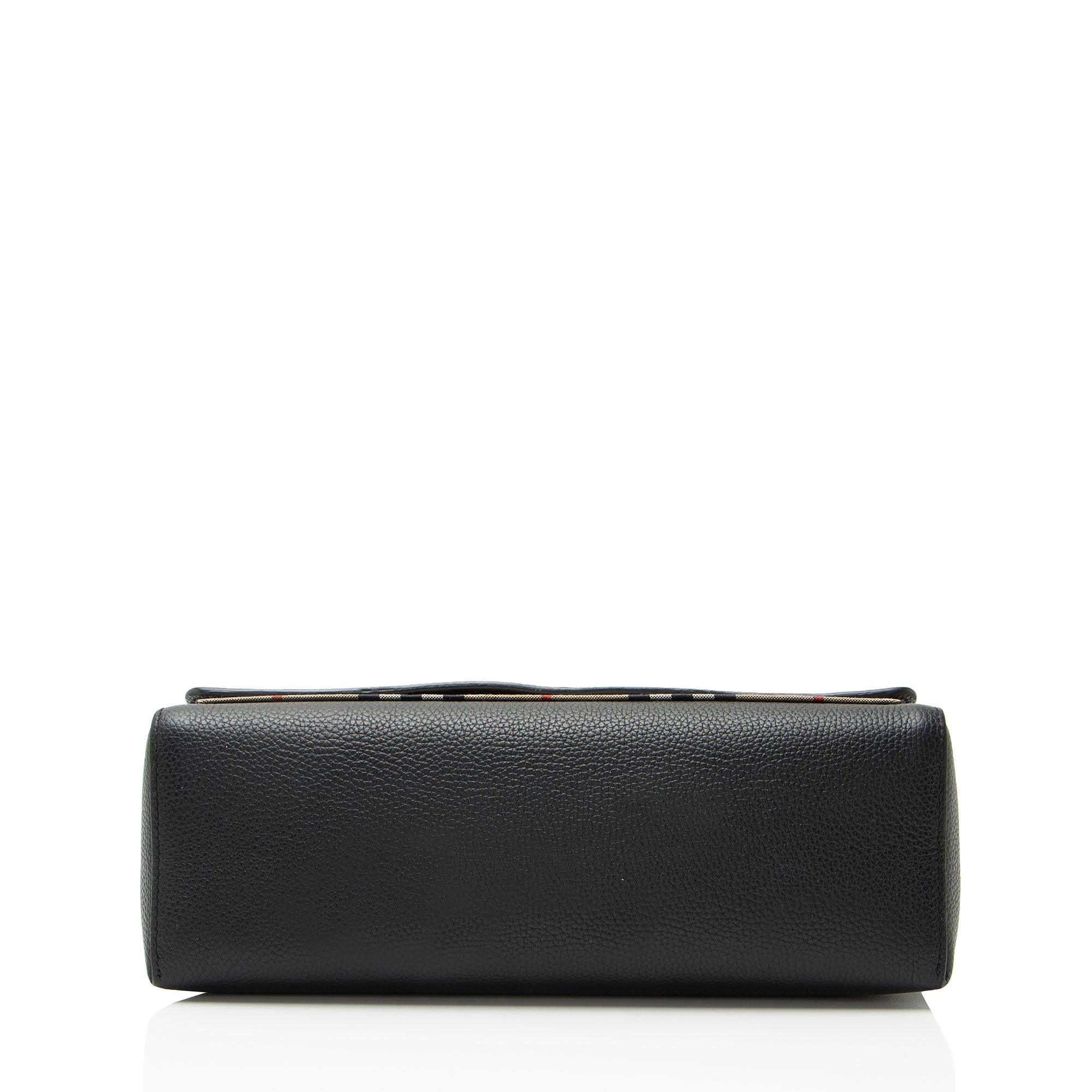 Burberry Calfskin Vintage Check Note Bag