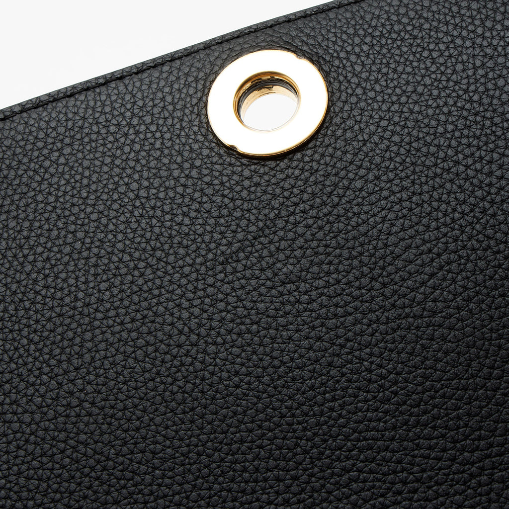 Burberry Calfskin Vintage Check Note Bag