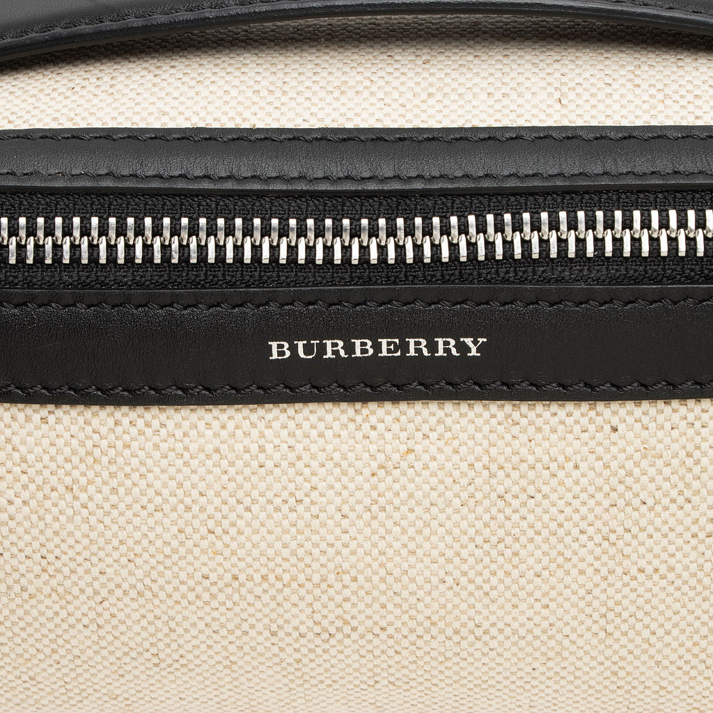 Burberry Canvas Barrel Crossbody