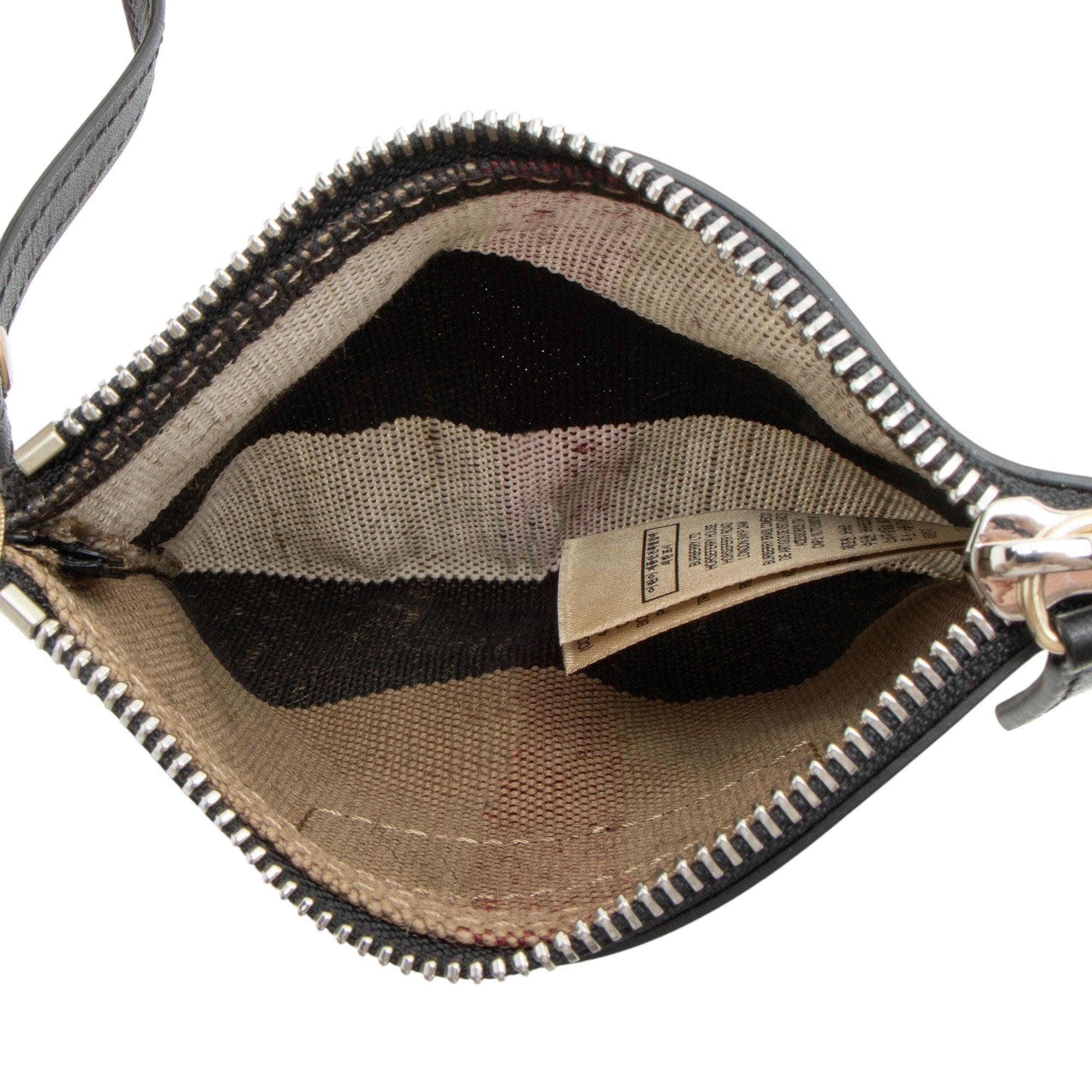 Burberry Canvas Check Ashby Mini Hobo