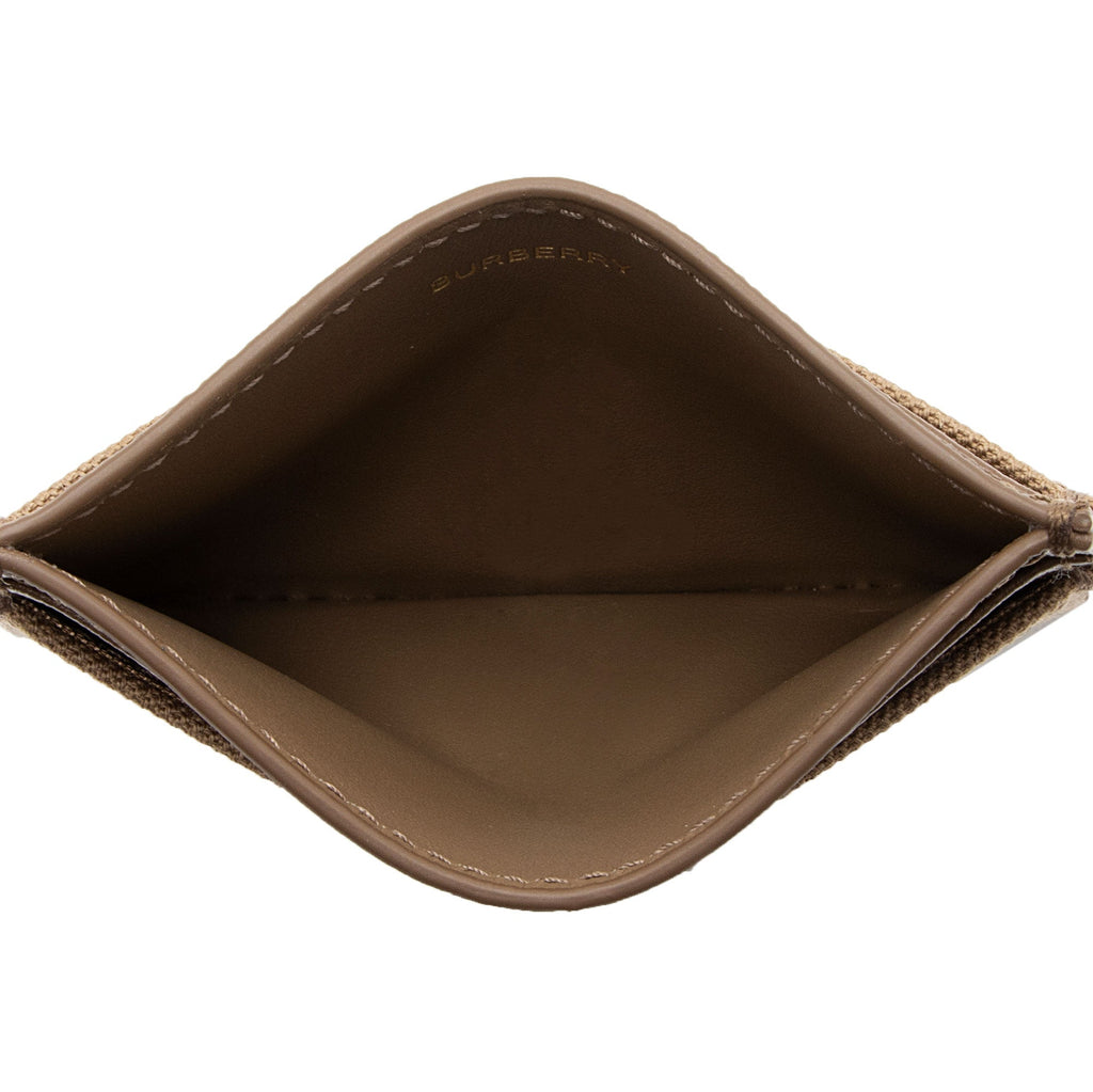 Burberry Canvas Check Card Case