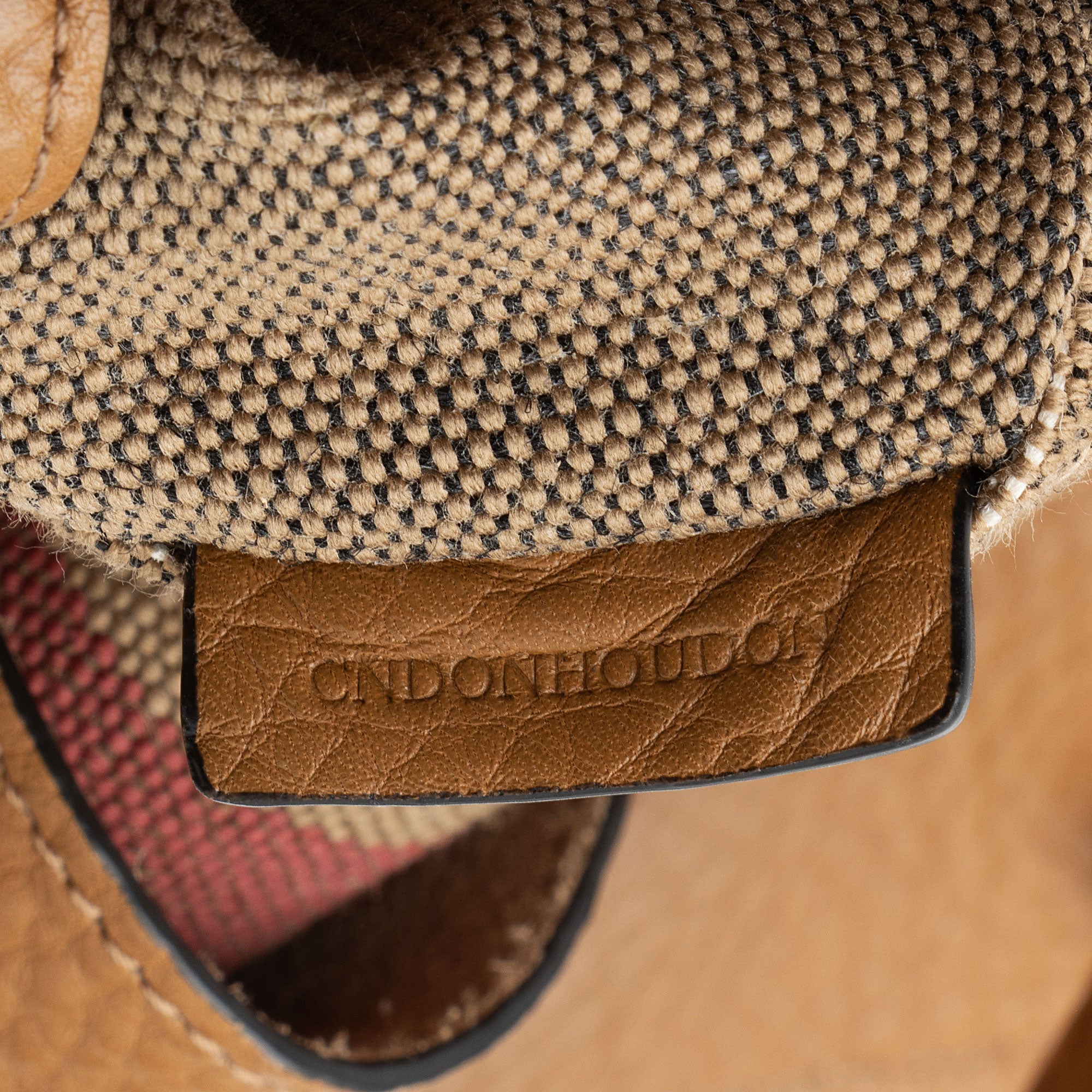 Burberry Canvas Check Tassel Ashby Medium Hobo (SHF-1YmSO2)