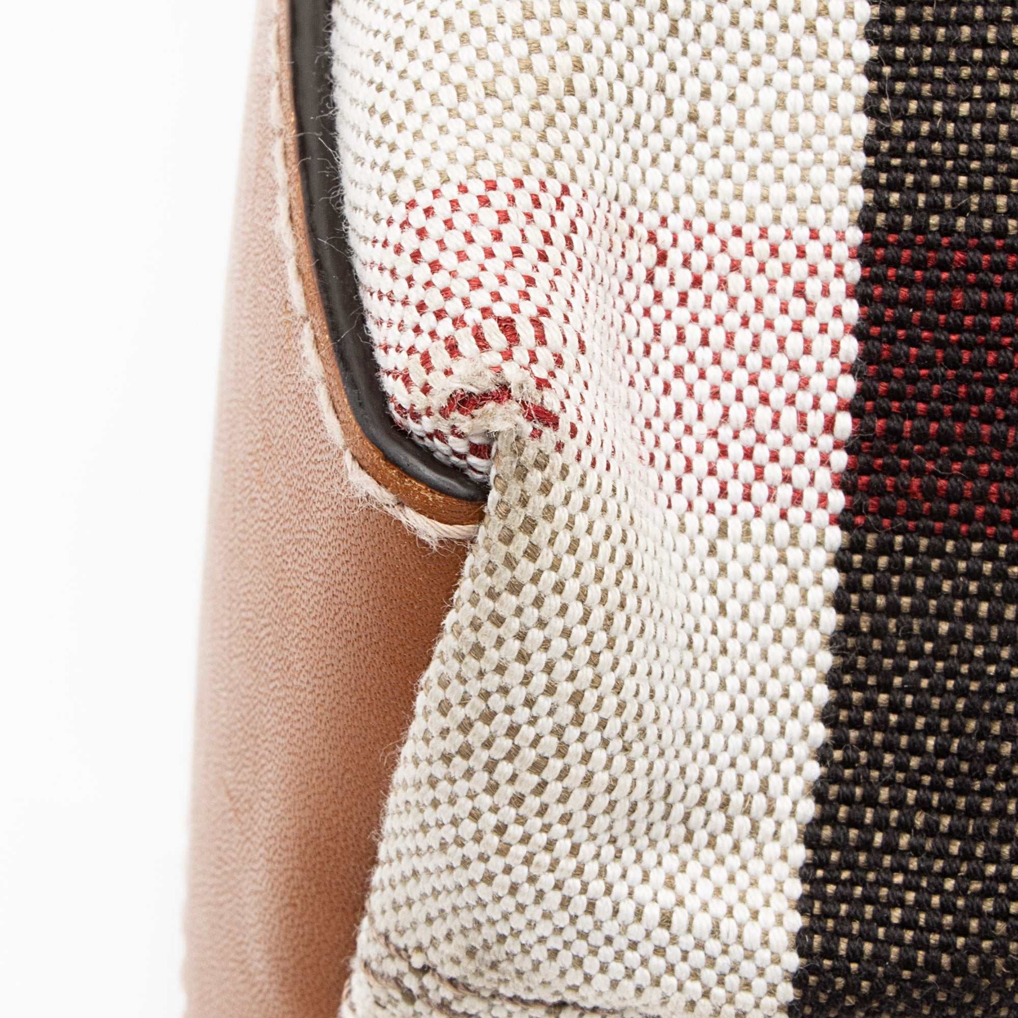 Burberry Canvas Check Tottenham Medium Tote (SHF-23250)