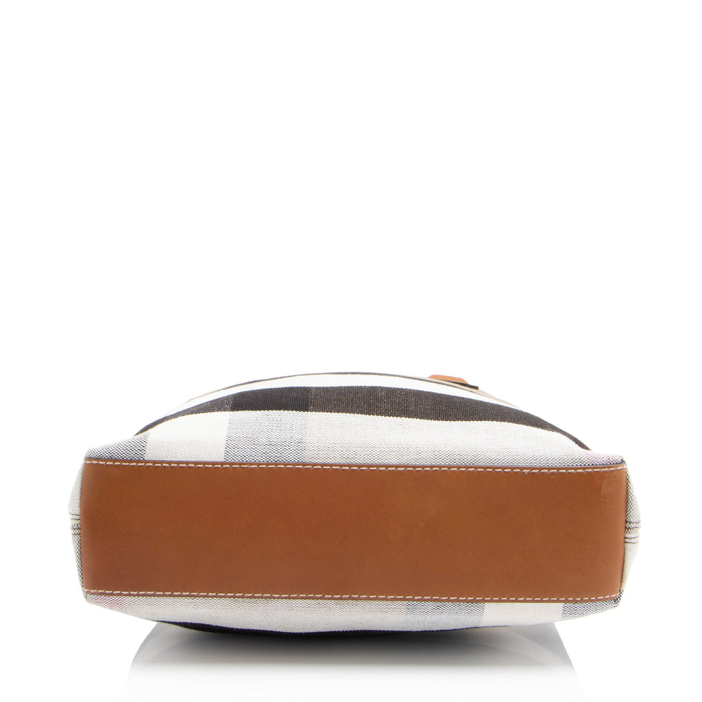 Burberry Canvas Check Tottenham Medium Tote