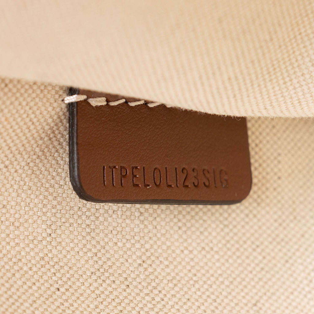 Burberry Canvas Freya Horseferry Mini Tote