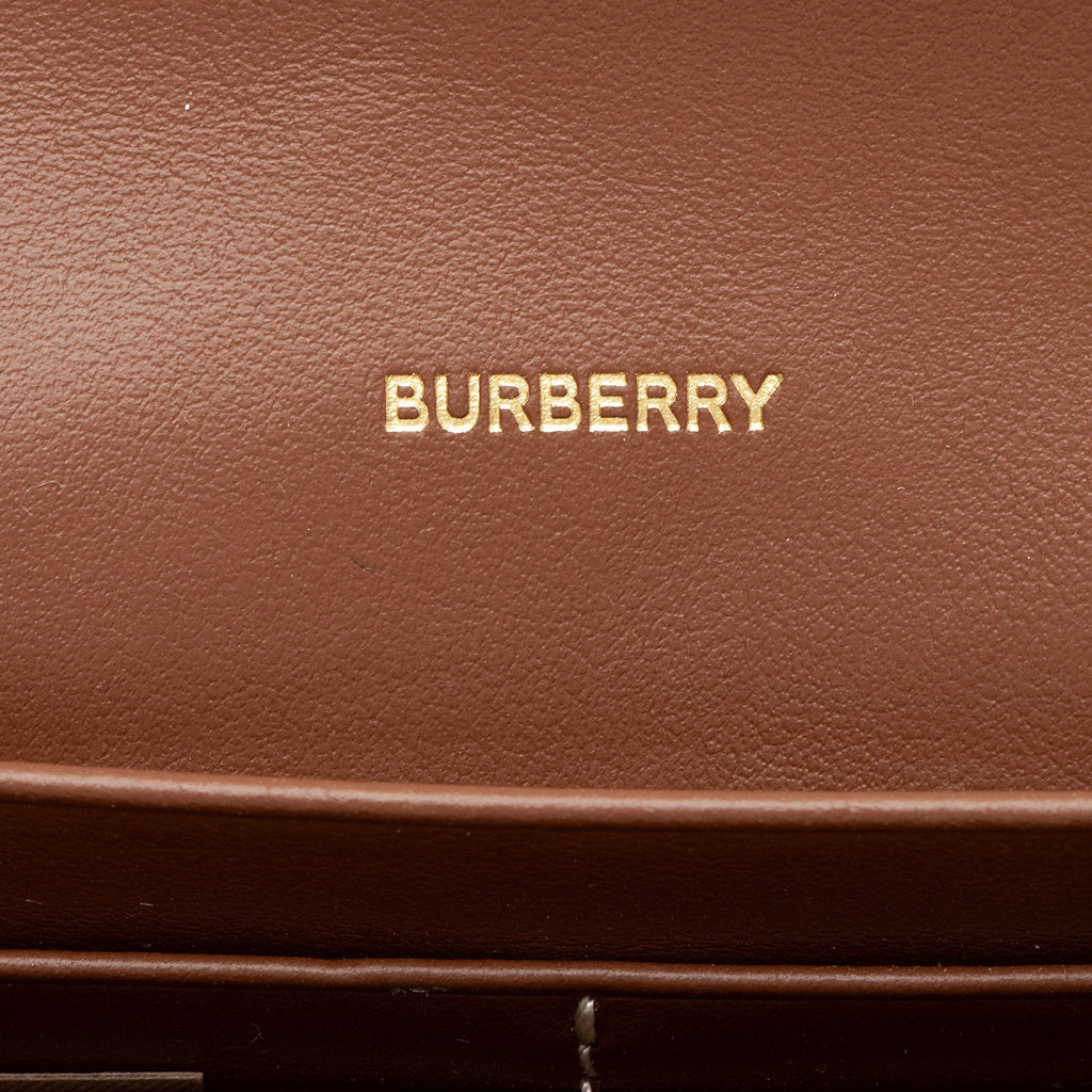 Burberry Canvas Horseferry Halton Continental Wallet