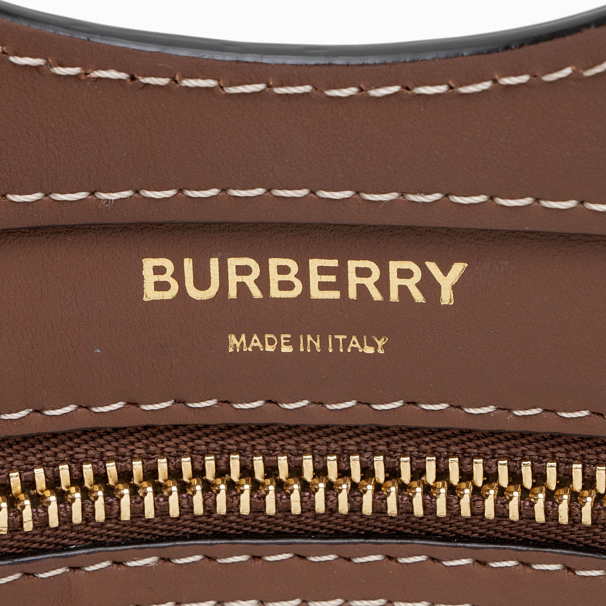 Burberry Canvas Horseferry Mini Pocket Tote (SHF-We79K5)