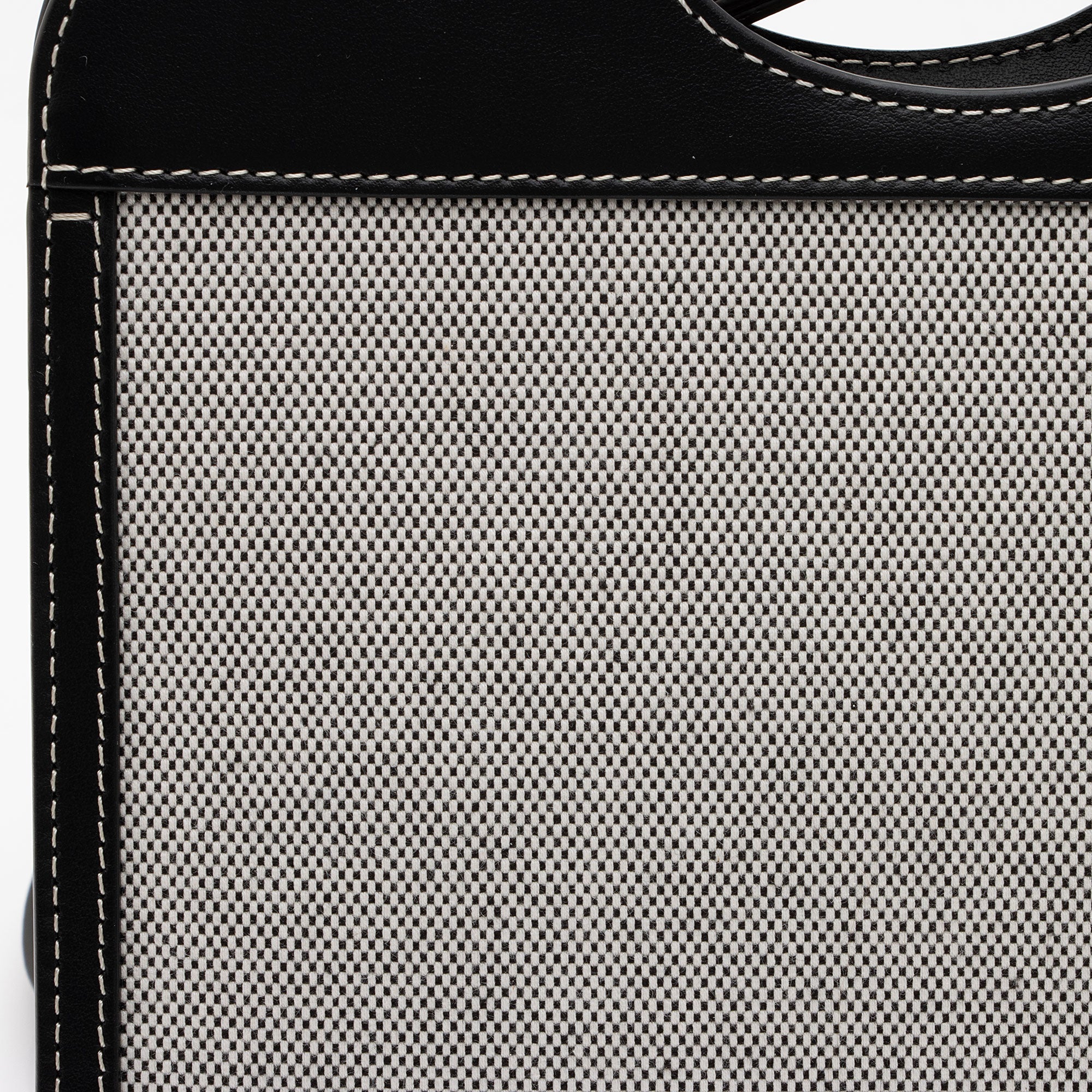 Burberry Canvas Horseferry Mini Pocket Tote (SHF-P7WK3S)