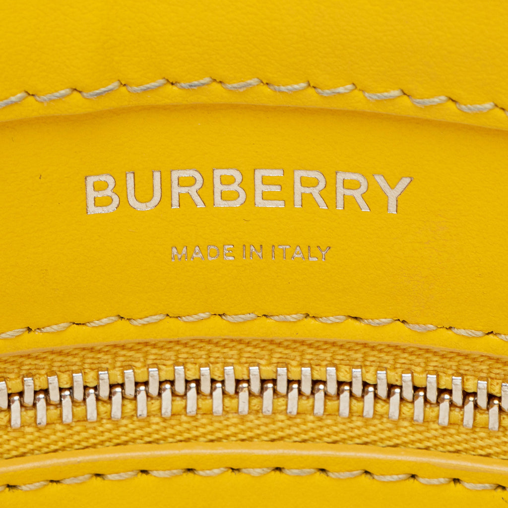 Burberry Canvas Horseferry Mini Pocket Tote