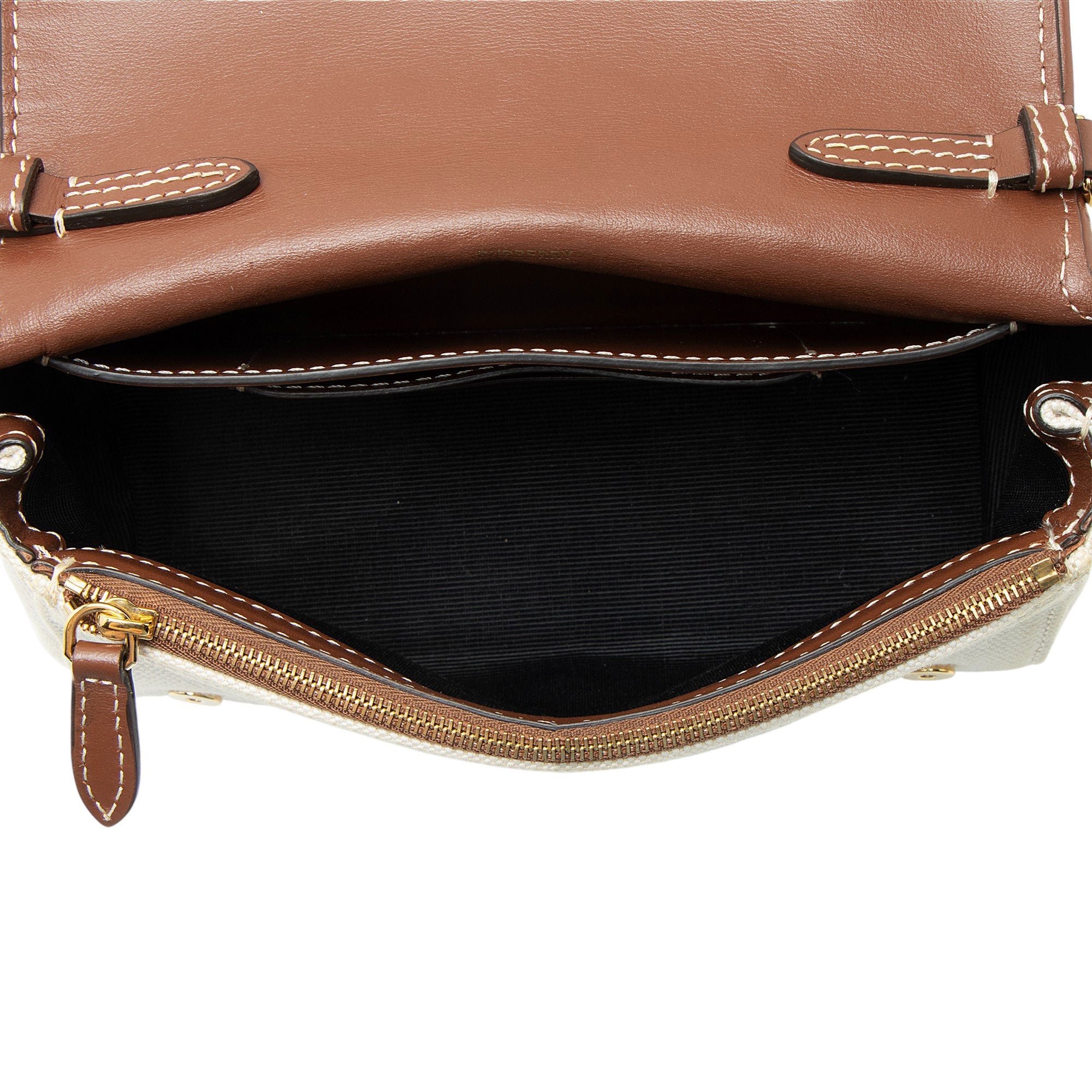 Burberry Canvas Horseferry Small Crossbody