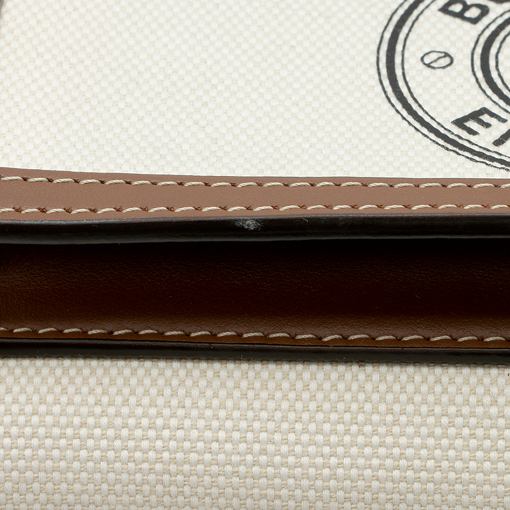 Burberry Canvas Logo Mini Pocket Satchel (SHF-21685)