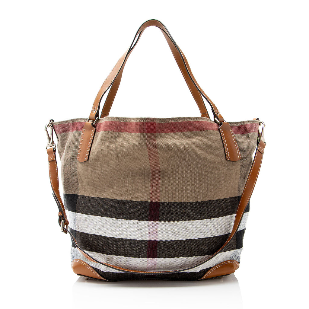 Burberry Canvas Mega Check Maidstone Tote