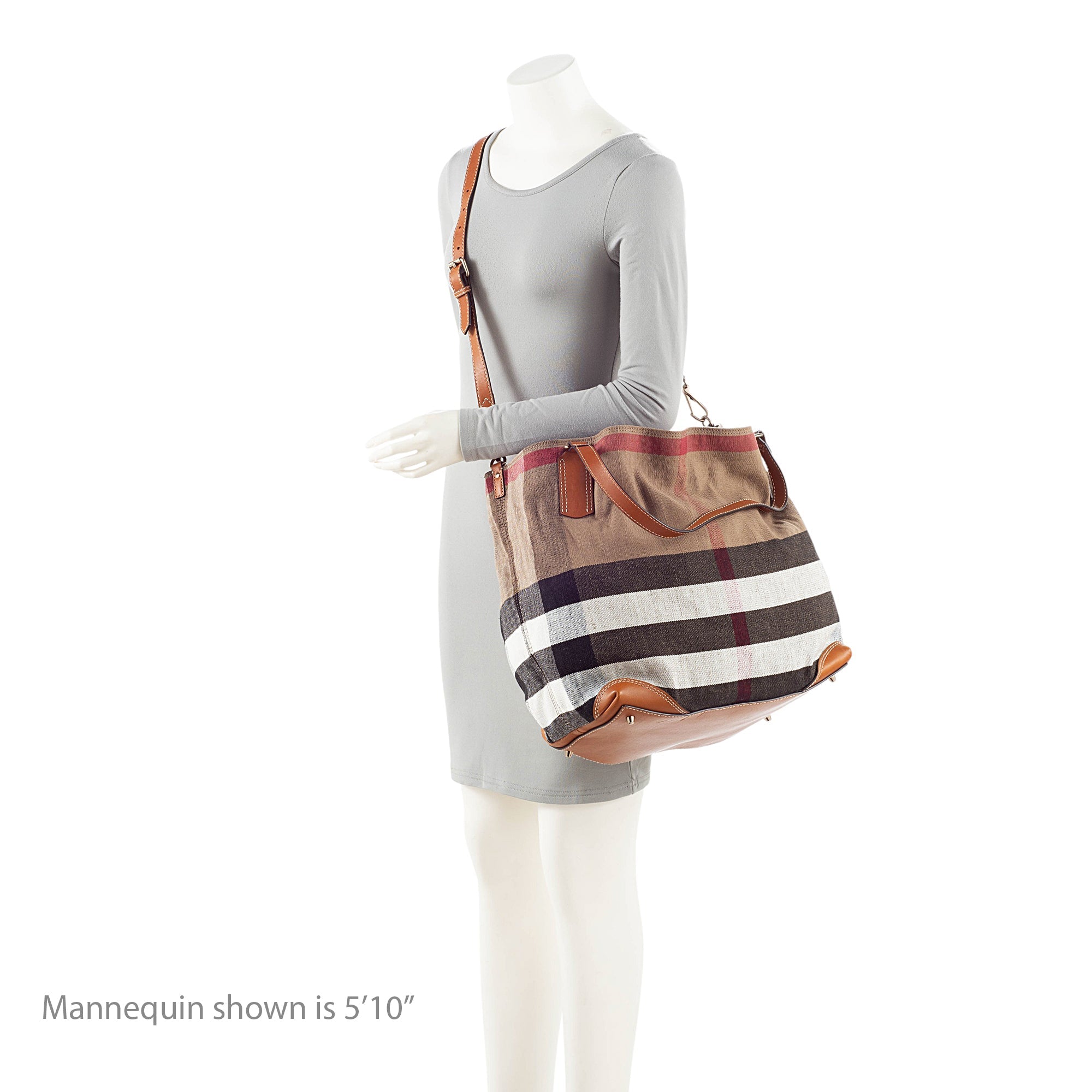 Burberry Canvas Mega Check Maidstone Tote
