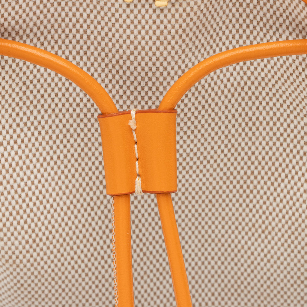 Burberry Canvas TB Drawstring Bucket Bag (SHF-U5ZrIn)