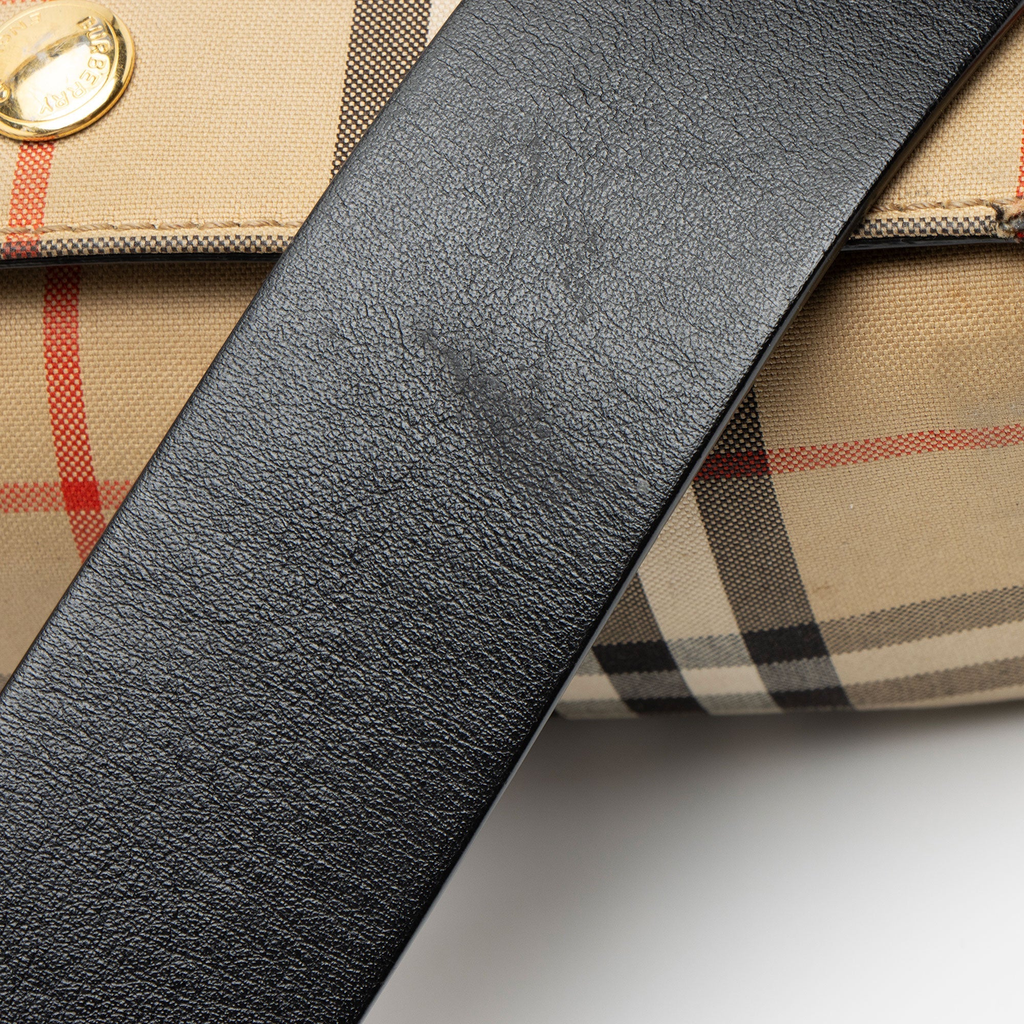 Burberry Canvas Vintage Check Hackberry Crossbody