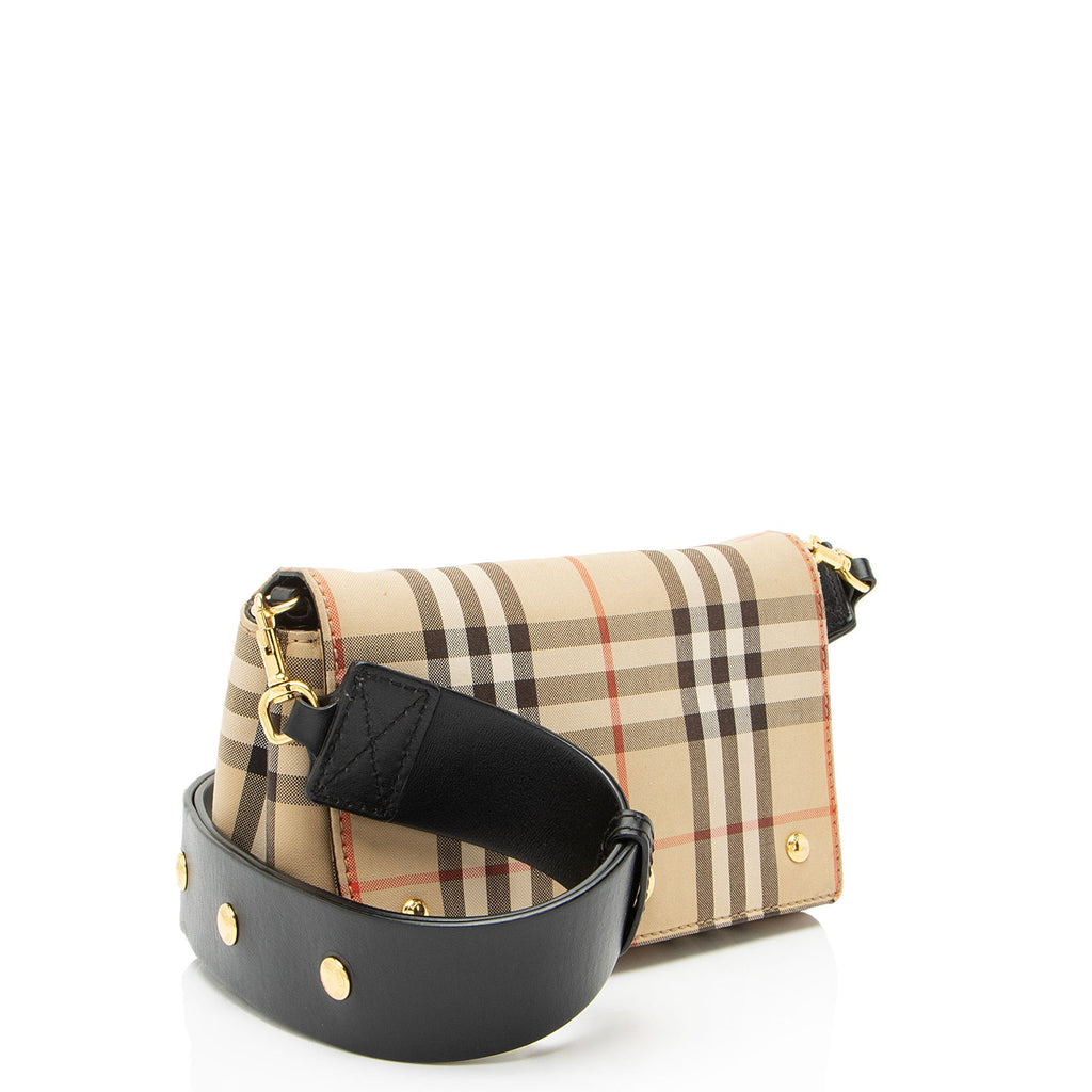 Burberry Canvas Vintage Check Hackberry Crossbody