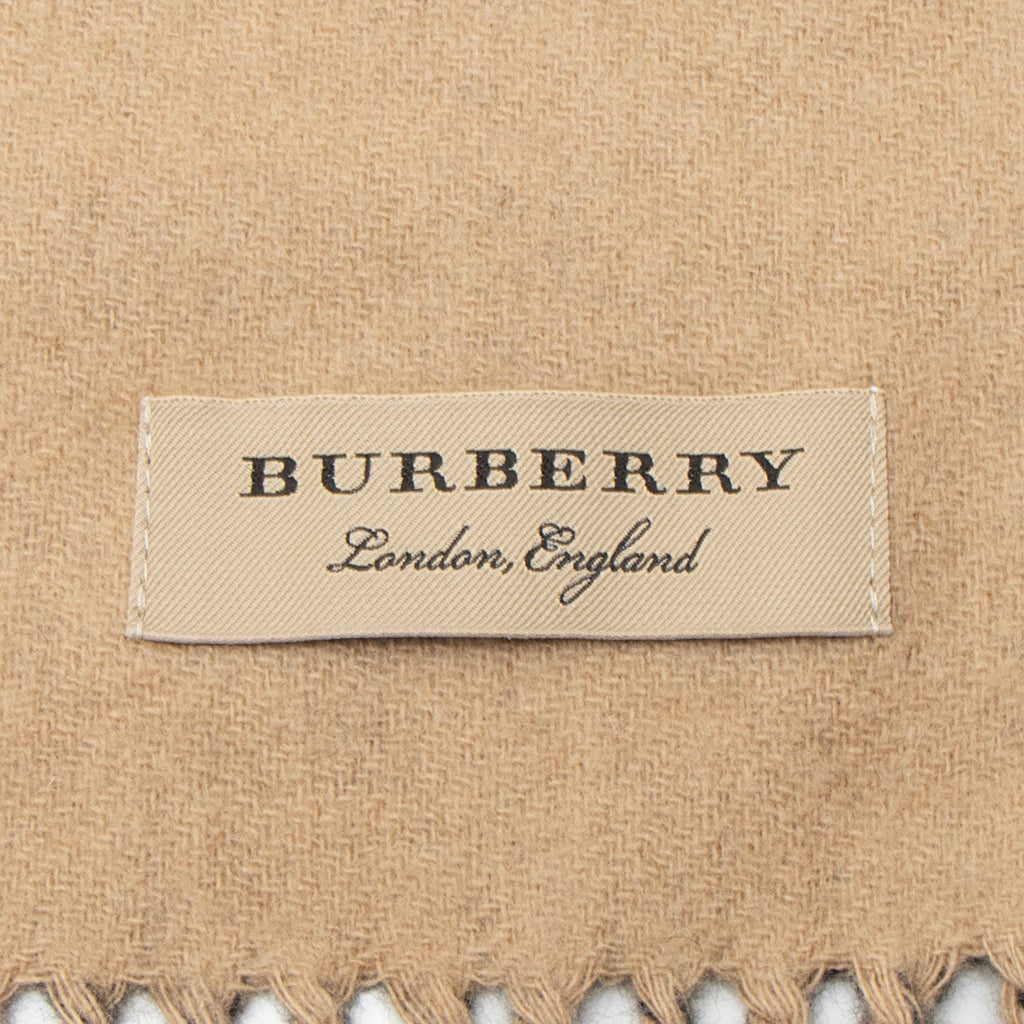Burberry Cashmere Classic Check Scarf