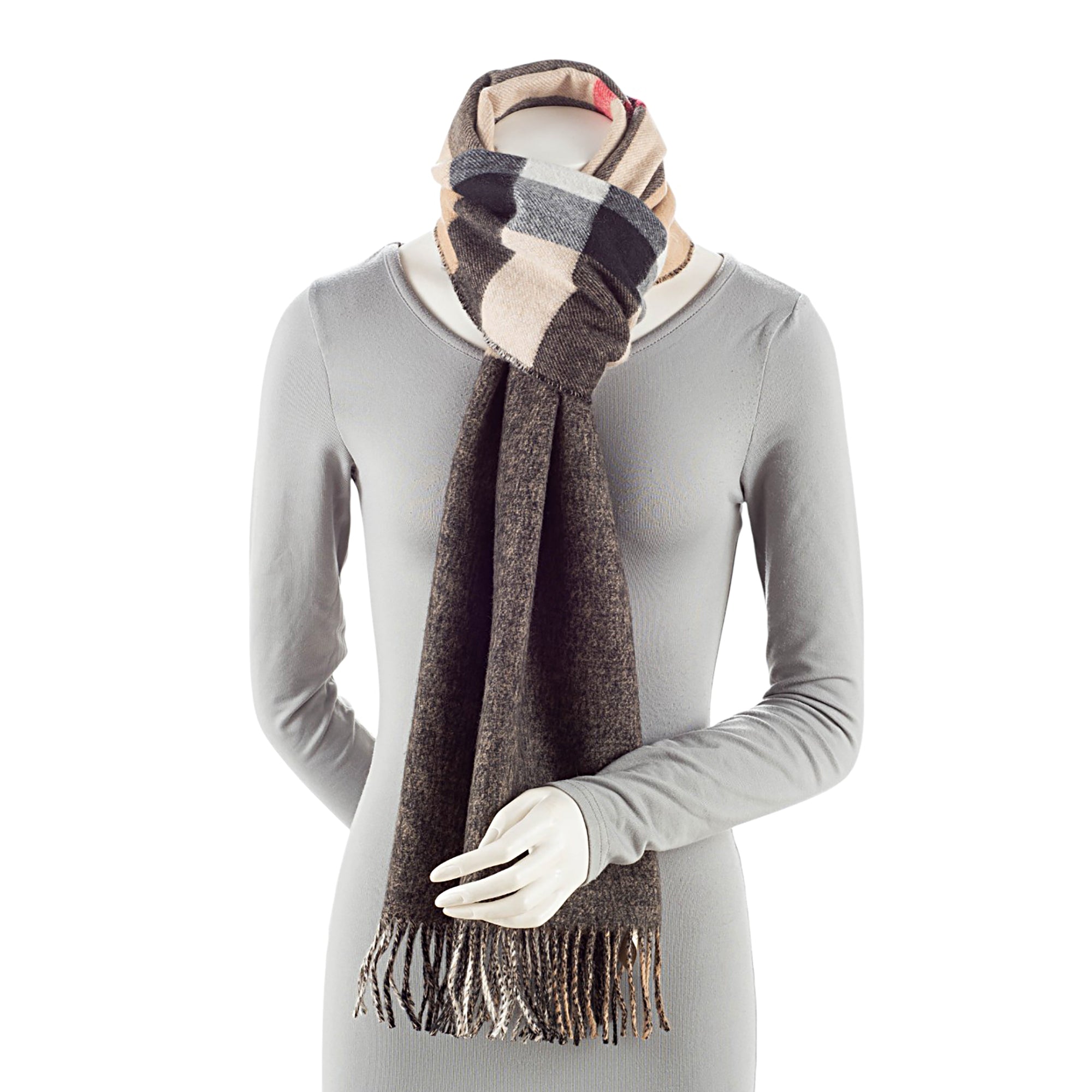 Burberry Cashmere Classic Check Scarf