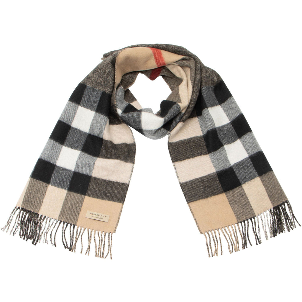 Burberry Cashmere Classic Check Scarf