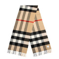 Burberry Cashmere Mega Check Scarf