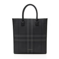 Burberry E-Canvas House Check Slim Denny Tote